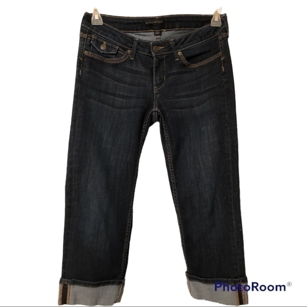 Banana Republic cropped jeans size 4